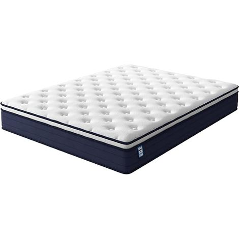 Stanew – Matelas à ressorts ensachés 140x190 cm – 25 cm d'épaisseur – 7 zones – fermeté modérée – respirant et antibactérien — photo 2