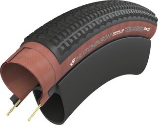 Pneu Gravel Hutchinson Touareg Race Racing Lab 700 mm Tubeless Ready Souple SwiftEasy Mach Tread 3.0 Flancs Beiges — photo 3