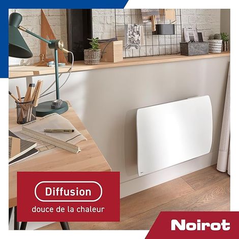 Radiateur à inertie sèche NOIROT RadNéo horizontal 1000W blanc — photo 3