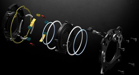 Étoile Active Ochain R pour Pédalier Sram Direct Mount (3 Vis) Noir — photo 3