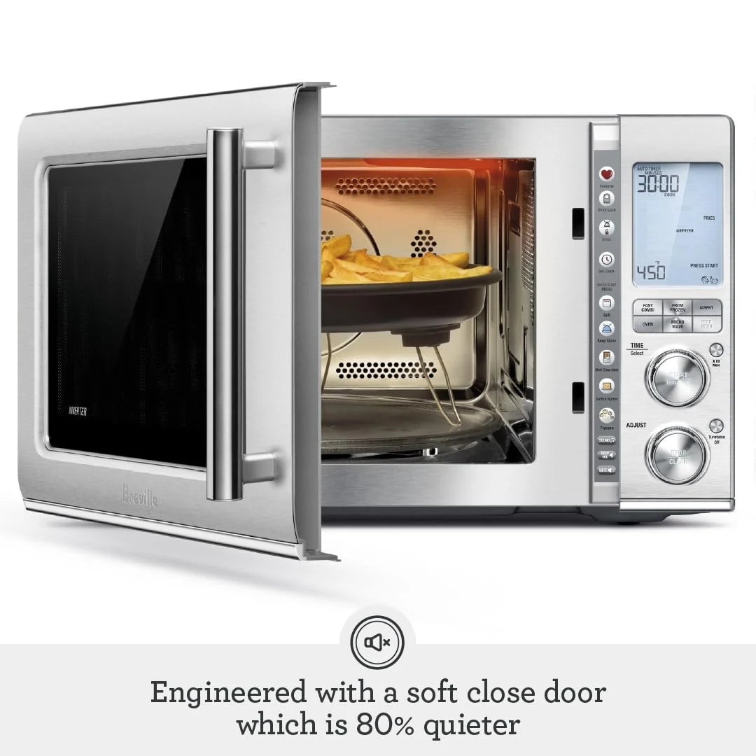 2026 Grille-pain micro-ondes Breville en acier inoxydable 2025 BMO870BSS1BUC1