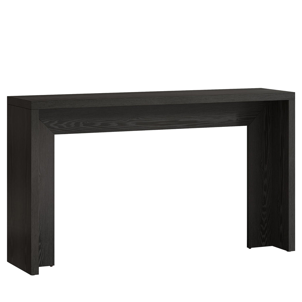 Table console rustique de 140 cm, Table de canapé de ferme Table d'entrée