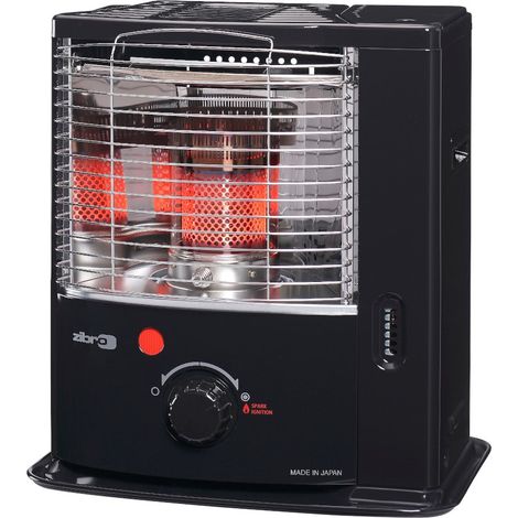 Zibro – Poêle à pétrole à mèche 2,2 kW – Autonomie 17,5h – Surface 14-32 m2 – Allumage automatique – Système de contrôle CO2 — photo 1