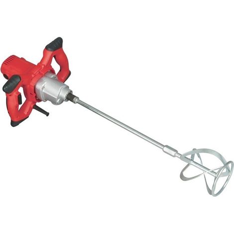 Altrad – Malaxeur électrique 1600W – 2 vitesses variables 0-760 tr/min – Pour ciment, mortier, colle, peinture – Poignées ergonomiques — photo 3
