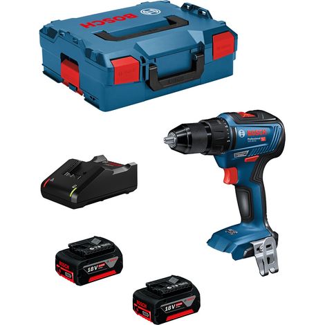 Bosch Professional GSR 18V-55 perceuse-visseuse sans-fil bleue