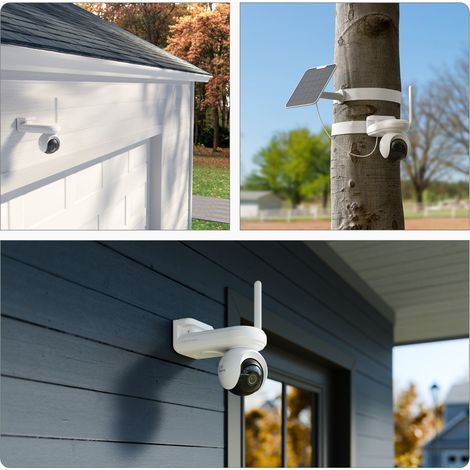Reolink – Caméra de surveillance 4K ColorX avec panneau solaire – Vision nocturne – Panoramique 355° et inclinaison 90° – Wi-Fi 6 – Détection intelligente — photo 5