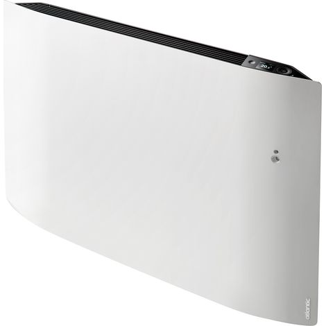 Atlantic – Radiateur à inertie connecté 1500W horizontal – Fonction lumineuse – Pilotage intelligent via Cozytouch – Blanc carat — photo 1