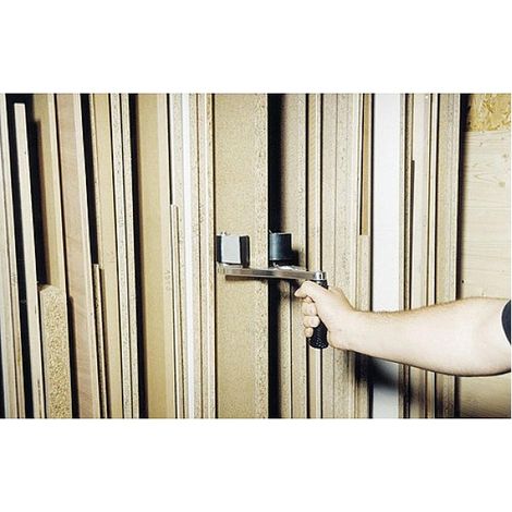 Virutex – Poignée de transport ergonomique en aluminium – Antidérapante – Pour panneaux bois, métal et PVC – 3 fonctions : tirer, porter, soulever — photo 6