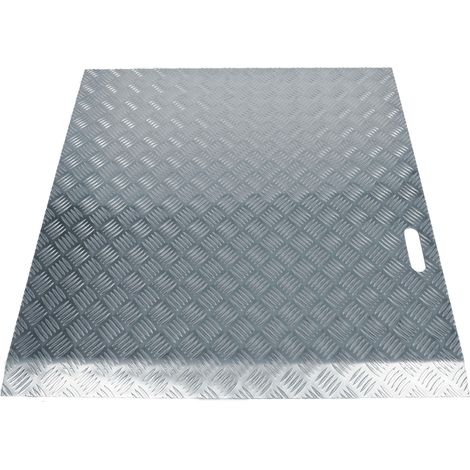 Meiser – Rampe PMR amovible 740x800 mm – Aluminium léger et antidérapant – Charge maximale 300 kg – Franchissement jusqu'à 8 cm — photo 2