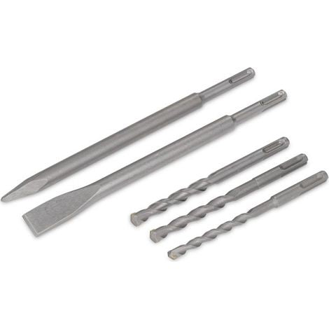 Perceuse à percussion électrique 1500W – 4250 coups/min – Forage béton Ø32mm – Anti-vibration – Poignée supplémentaire – Powerplus