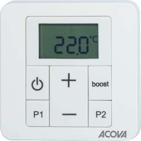 Acova – Sèche-serviette soufflant 1945W – Soufflant 1000W intégré – Acier anticorrosion – Design exclusif pour salle de bains — photo 3