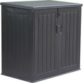 Gardiun – Coffre de jardin en résine 775 L – Dimensions 116x71x109/112,5 cm – Fermeture amortisseur à gaz – Protection UV — photo 1