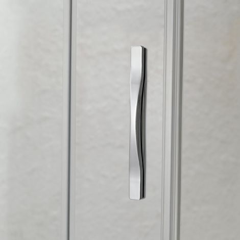Idralite – Porte de douche pivotante 70 cm – Verre de sécurité 6 mm transparent – Hauteur 198 cm – Ouverture à gauche ou droite – Profils en aluminium anodisé — photo 2