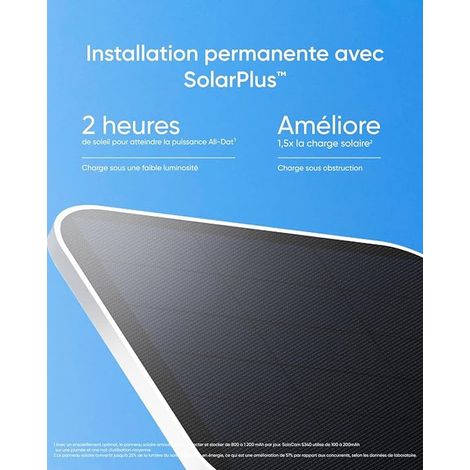 Caméra de surveillance solaire 3K – Vision nocturne couleur – Installation rapide – Étanchéité IPx3 – Surveillance 360° – Wi-Fi 2,4 GHz – Eufy — photo 6