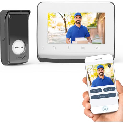 SOMFY 1871229 - Visiophone V350 Connect, Interphone connecté - Ecran 7" — photo 1