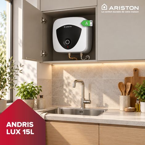 Chauffe-eau Electrique ANDRIS LUX 15L Sur Évier - Ariston Professionnel — photo 5