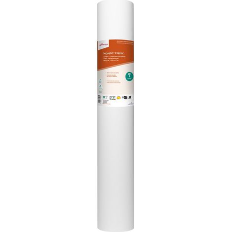 Adfors – Voile de verre lisse prépeint 190g/m² – Rouleau 50m x 1m – Résistance aux chocs – Perméable à la vapeur d'eau — photo 4
