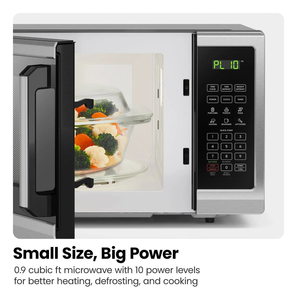 2026 Micro-ondes de comptoir Chefman Stainless Essentials