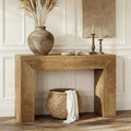 Tribesigns Console pour l'entrée, Table d'appoint étroite de 110 cm de long style campagnard