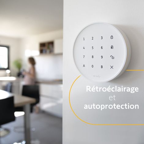 SOMFY 1875257 - Clavier intérieur pour système d'alarme Home Alarm - Auto-protégé — photo 5