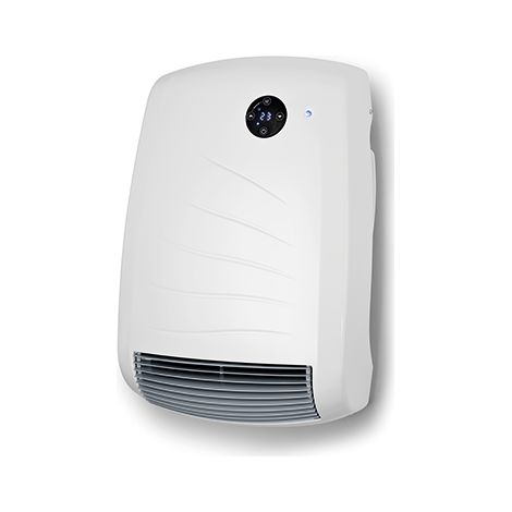 Radiateur soufflant programmable 1200/2000W – Corps en métal – Thermostat électronique – Fonction Boost – Protection IP24 – Radialight — photo 1