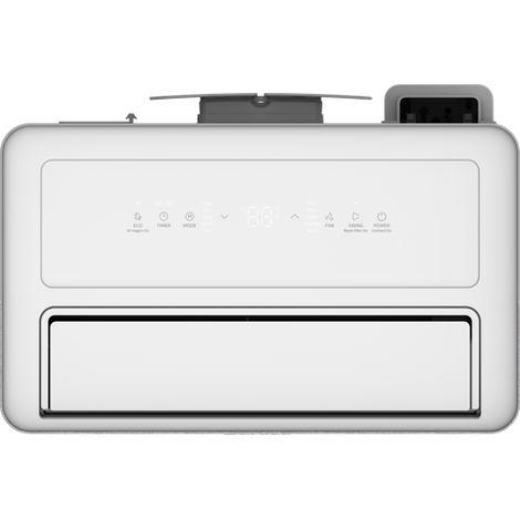 MIDEA PORTASPLIT  Climatiseur Split Mobile Réversible Froid /Chaud, 3500W/12000BTU, WiFi, déshumidificateur, ventilateur, jusqu’à 40m2, kit fenêtre inclus — photo 2