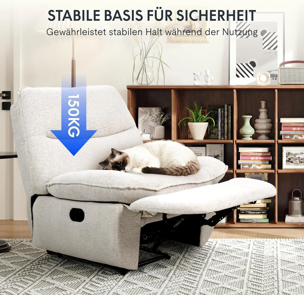 2026 Fauteuil inclinable FLEXISPOT XC6, canapé pivotant à bascule, fauteuil TV avec dossier réglable, fauteuil inclinable pou