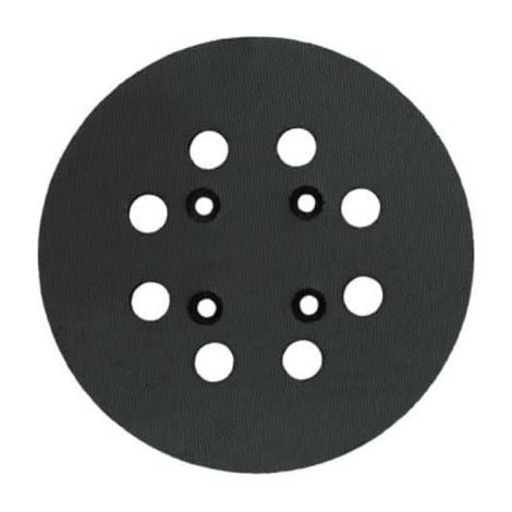 AEG – Plateau de ponçage 125mm – Plaque de base pour EX 125 ES – Avec anneau en caoutchouc de rechange – 4932352870