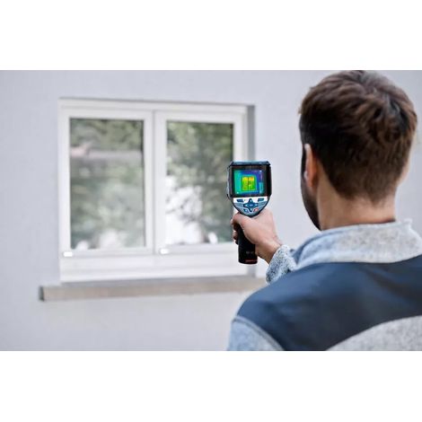 Bosch Professional – Caméra thermique GTC 600 C – Plage de mesure -20 à +600 °C – Précision ± 2,0 °C – Résolution 0,1 °C – Protection IP54 — photo 2