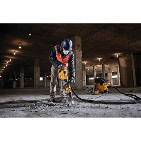 Dewalt – Démolisseur 1350W SDS-Max – 10,5J d'énergie d'impact – Système anti-vibration – Compact pour béton et maçonnerie — photo 3