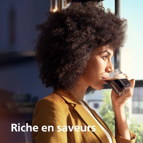 2026 Philips Machine à Expresso Entièrement Automatique 5500 Series–20 Boissons Chaudes et Glacées, Carafe LatteGo Facile à N