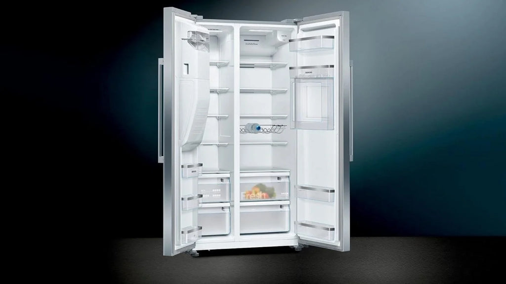 2026 SIEMENS KF96NVPEA iQ300 Multi-Door-Kühlschrank, 183 x 91 cm, 405 L Kühlen & 200 L Gefrieren, hyperFresh längere Frische
