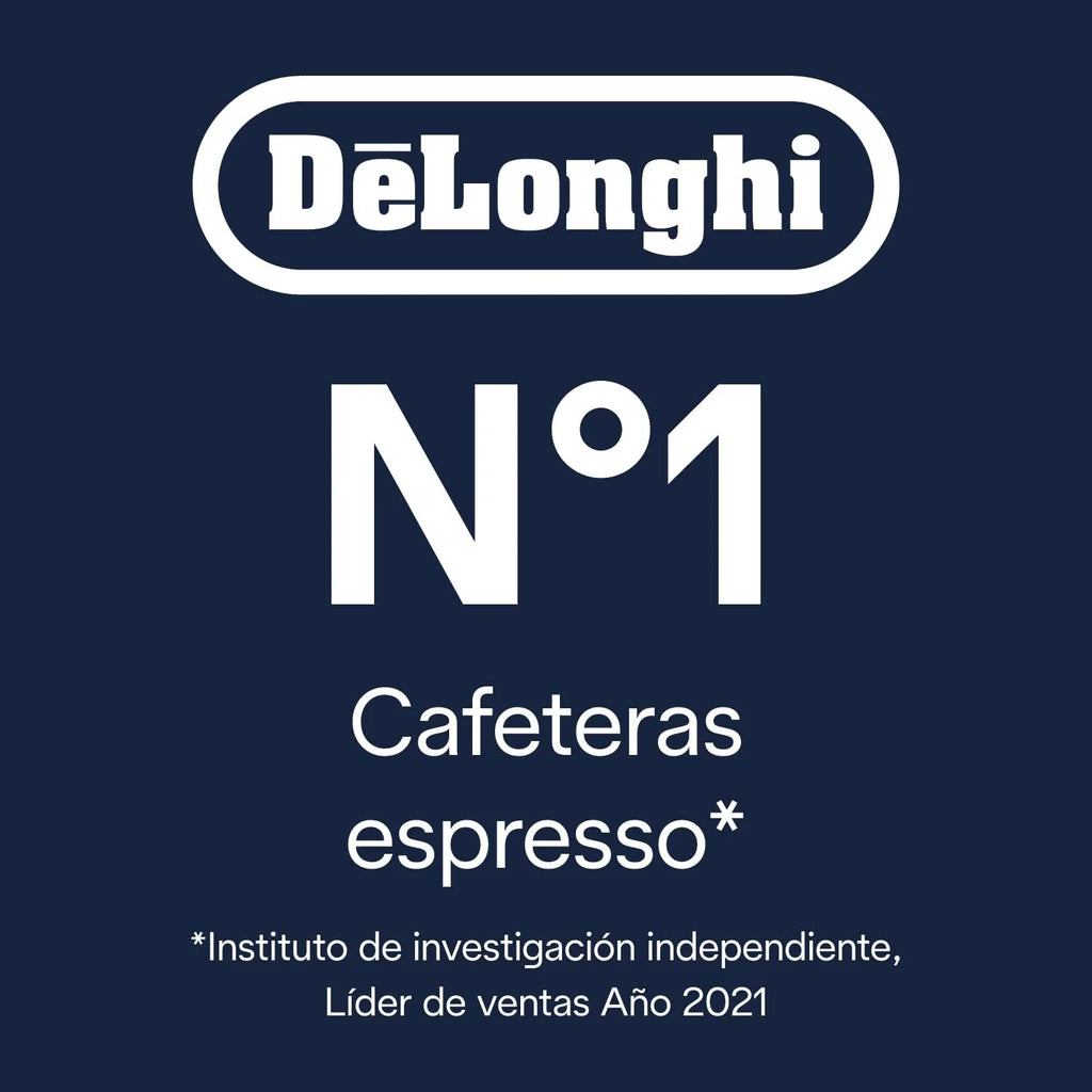 2026 De'Longhi Dedica – Cafetière à pompe en acier inoxydable pour café moulu ou individuel, expresso et cappuccino, réservoi