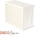 Cache climatiseur DECOAirco Blanc crème - Taille M (H85, L105, P55-70cm) — photo 1