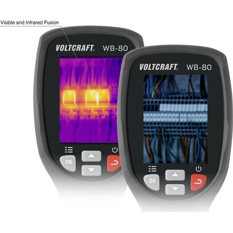 Voltcraft – Caméra thermique 32 x 32 pixels – Plage de mesure -20 à 600 °C – Sensibilité thermique 254 mK – Écran LCD TFT 2 pouces — photo 3