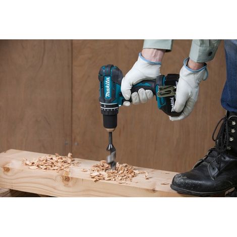 Perceuse visseuse à percussion MAKITA DHP482RMJ - 18V - 4.0Ah - 2 batteries - Chargeur - Coffret — photo 2