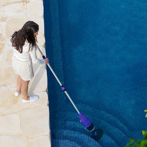 Maytronics Dolphin – Aspirateur de piscine rechargeable – Nettoyage puissant – Autonomie 60 min – Filtration 120 microns – Pour piscines profondes et peu profondes — photo 3