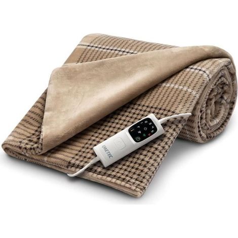 Imetec 16936 Couverture Chauffante Beige 180x140 cm — photo 1