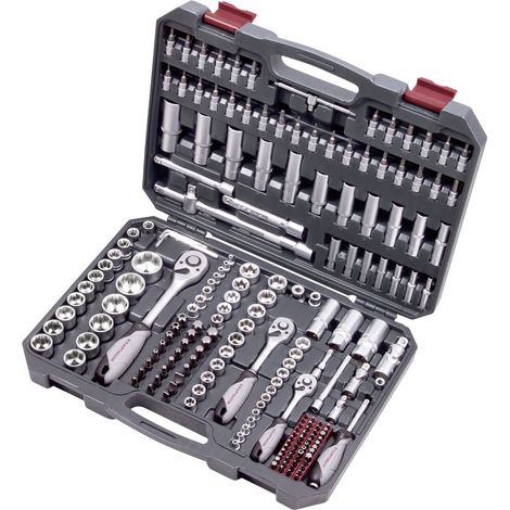 Coffret clés + douilles 1/4 -3/8 -1/2 - KRAFTWERK — photo 2