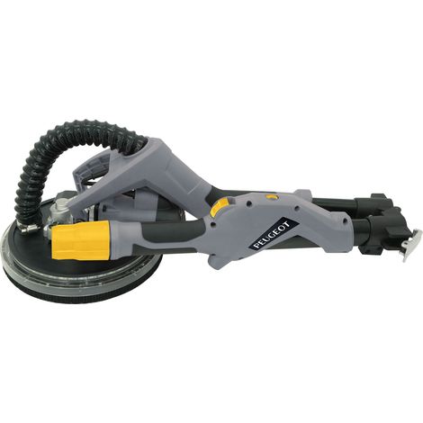 Peugeot – Ponceuse girafe télescopique 810W – Bras télescopique jusqu'à 1,6m – Éclairage LED – Pour ponçage murs et plafonds en plâtre — photo 6