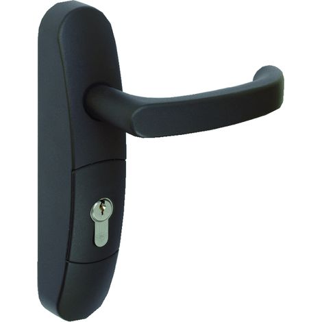 JPM – Serrure antipanique avec béquille débrayable – Compatible portes bois, métal, PVC jusqu'à 55 mm – Fonction clé prisonnière – Haute résistance effraction — photo 6