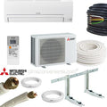 Climaconveniente – Climatiseur réversible mural split fixe 12000 BTU – Mono-split 3.5 kW MSZ-HR35VF MUZ-HR35VF – A++ – Kit d'installation 5 mètres — photo 1