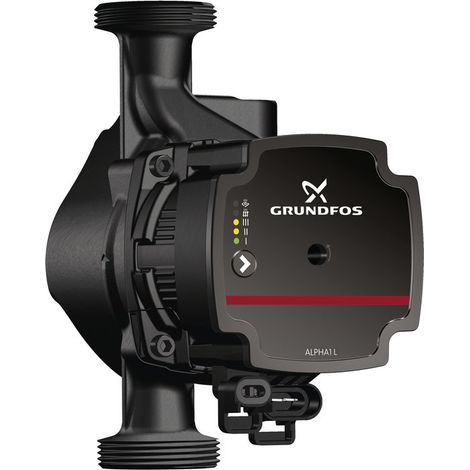 Grundfos – Circulateur de chauffage ALPHA 1 L – Modèle 25-40 entraxe 180 – Raccordement G1"1/2 – Tension 230V – Débit max 3,6 m³/h — photo 1