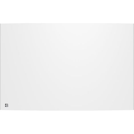 Radiateur électrique fixe à inertie sèche fonte 1500W Bestherm BIA horizontal blanc — photo 1