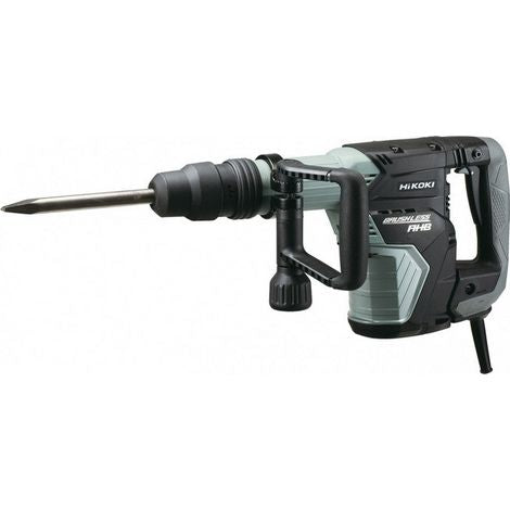 Hikoki – Piqueur électro-pneumatique 1150W – Force de percussion 8.5 Joules – Moteur Brushless – Pour béton et briques – Poids 6.7 kg