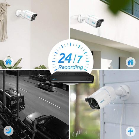 Reolink – Kit de vidéosurveillance 4K PoE avec détection de personne et véhicule – 8 canaux NVR 2To – Vision nocturne 30m – Installation Plug & Play — photo 4