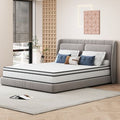 Matelas à Ressorts ensachés 140x200 cm, Hauteur 25 cm, Matelas à Ressorts ensachés 9 Zones, Confortable et Respirant - Blanc — photo 1