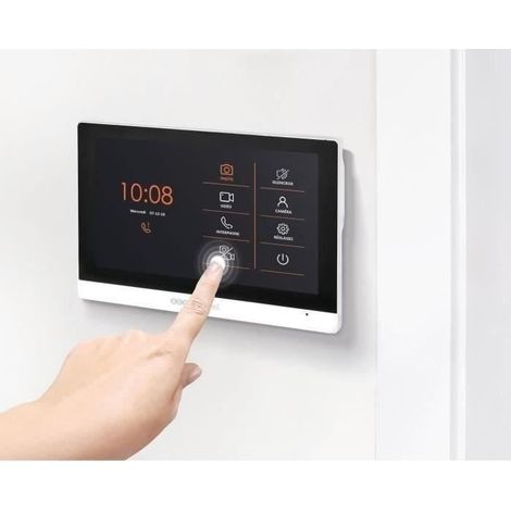 Scs Sentinel – Interphone vidéo filaire 7 pouces – Badges RFID – Vision nocturne – Platine de rue grand angle IP55 – Garantie 5 ans — photo 2
