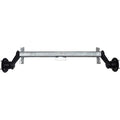 Maxter – Essieu non freiné 450KG – Moyeux 4 trous entraxe 115 mm – Longueur 985 mm – EAB 942 mm pour remorque — photo 1