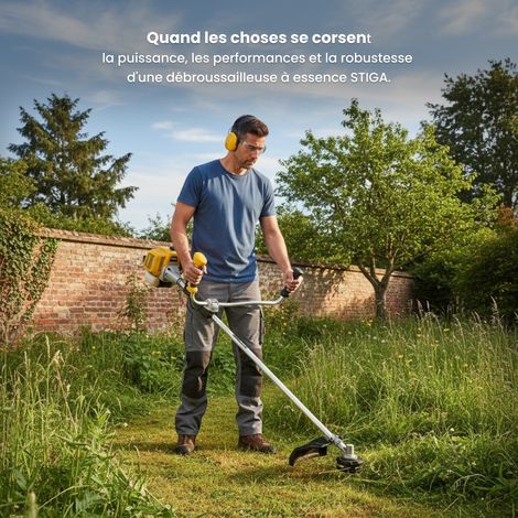 STIGA BC 535 B : La débroussailleuse thermique pour un jardin impeccable — photo 2